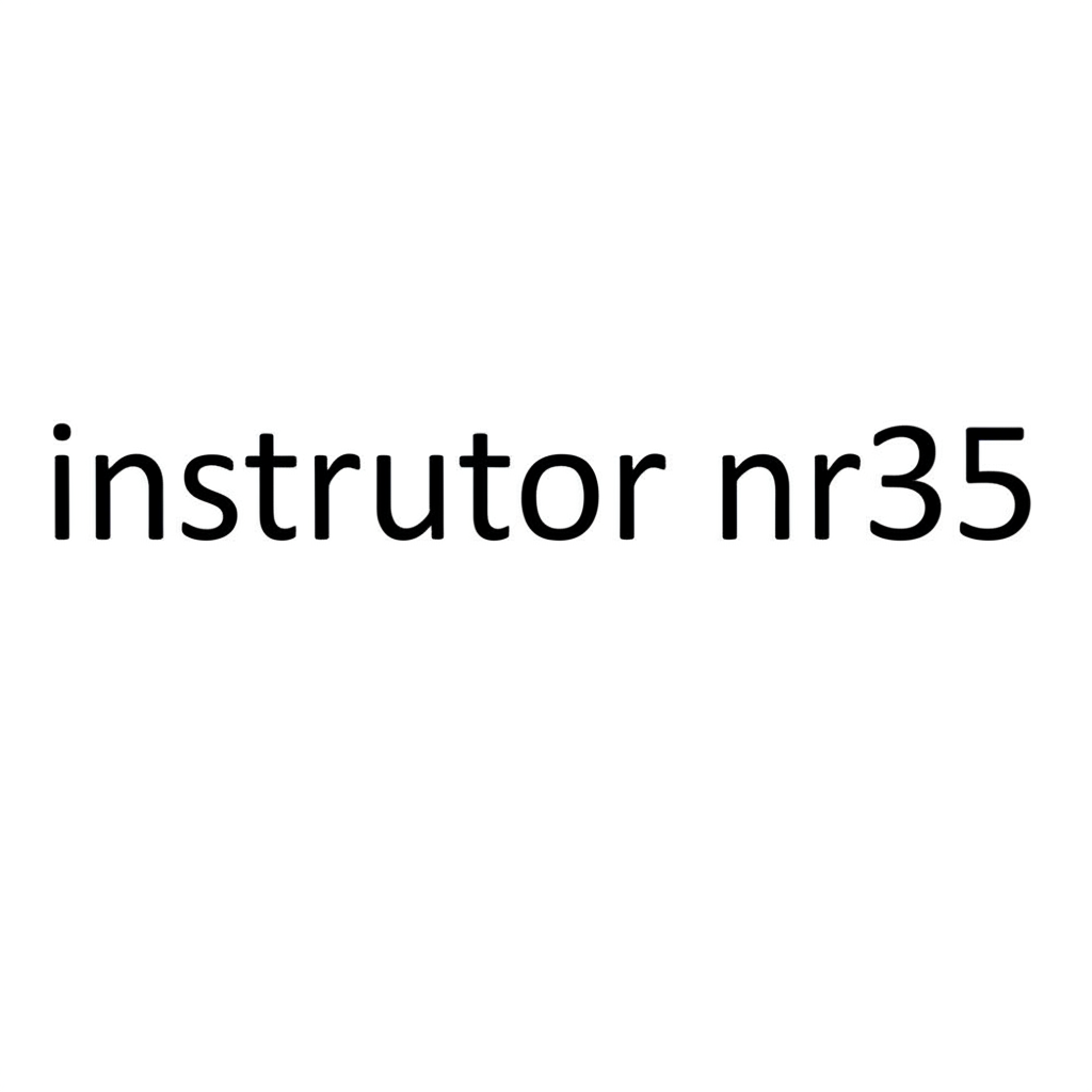 instrutor nr35